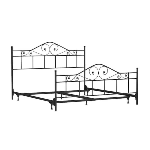 Hillsdale Furniture Harrison Textured Black King-Size Bed