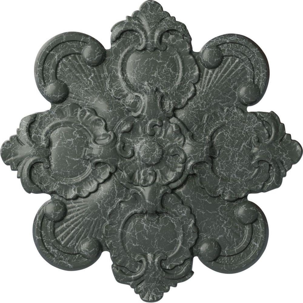 "18-1/8"" x 1-1/4"" Katheryn Urethane Ceiling Medallion, Athenian Green Crackle" price history on PriceWatchPro