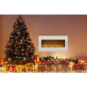 36 in. Color Changing LED Electric Fireplace
