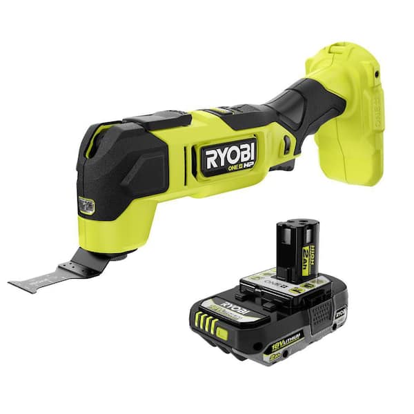 ONE+ HP 18V Brushless Cordless Oscillating Multi-Tool with 2.0 Ah HIGH PERFORMANCE Battery