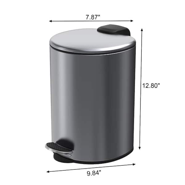 Trash Bin One TB-1/RB-1 Stackable Series | Durable Plastic Large Capacity | Trash Cans Warehouse