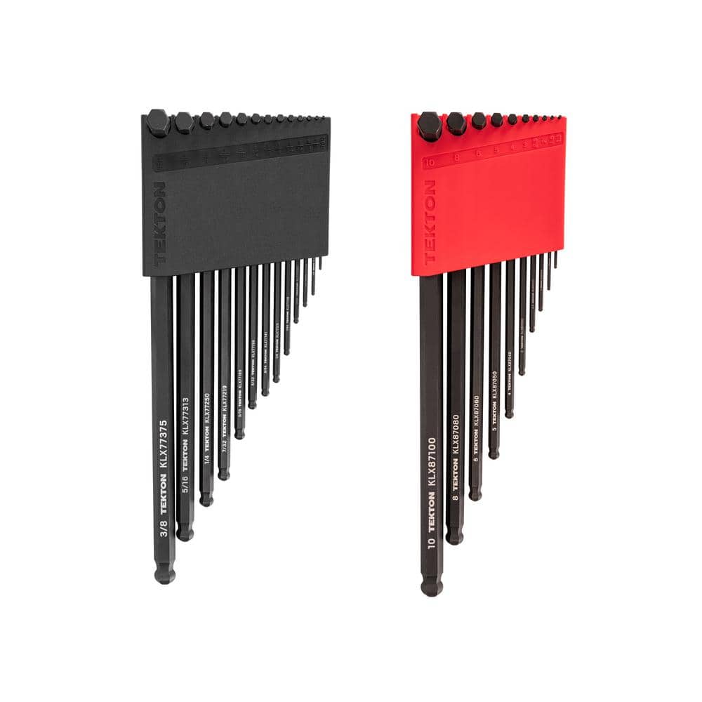 Short Arm Ball End Hex L-Key Set with Holders, 23-Piece (0.050-3/8 in., 1.3-10 mm) price history on PriceWatchPro