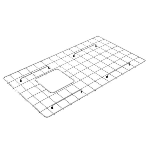 BOCCHI 26 in. L x 15 in. W Bottom Grid 2.0 in Stainless Steel for 30 in. 1344 Single Bowl Sink