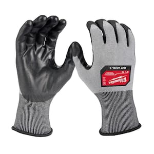 Medium High Dexterity Cut 3 Resistant Polyurethane Dipped Work Gloves (12-Pack)