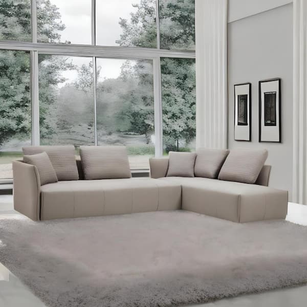 Armless sectional sofa discount