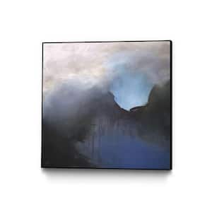 "Passage" by Roland Benot Framed Abstract Wall Art Print 30 in. x 30 in.