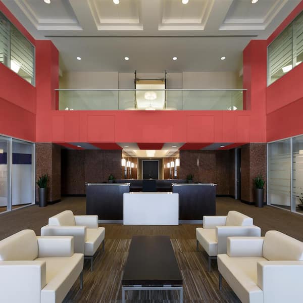 1 gal. #P150-7 Flirt Alert Eggshell Interior Paint