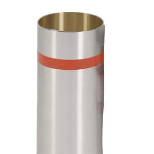 6 in. x 10 ft. Aluminum Roll Valley Flashing