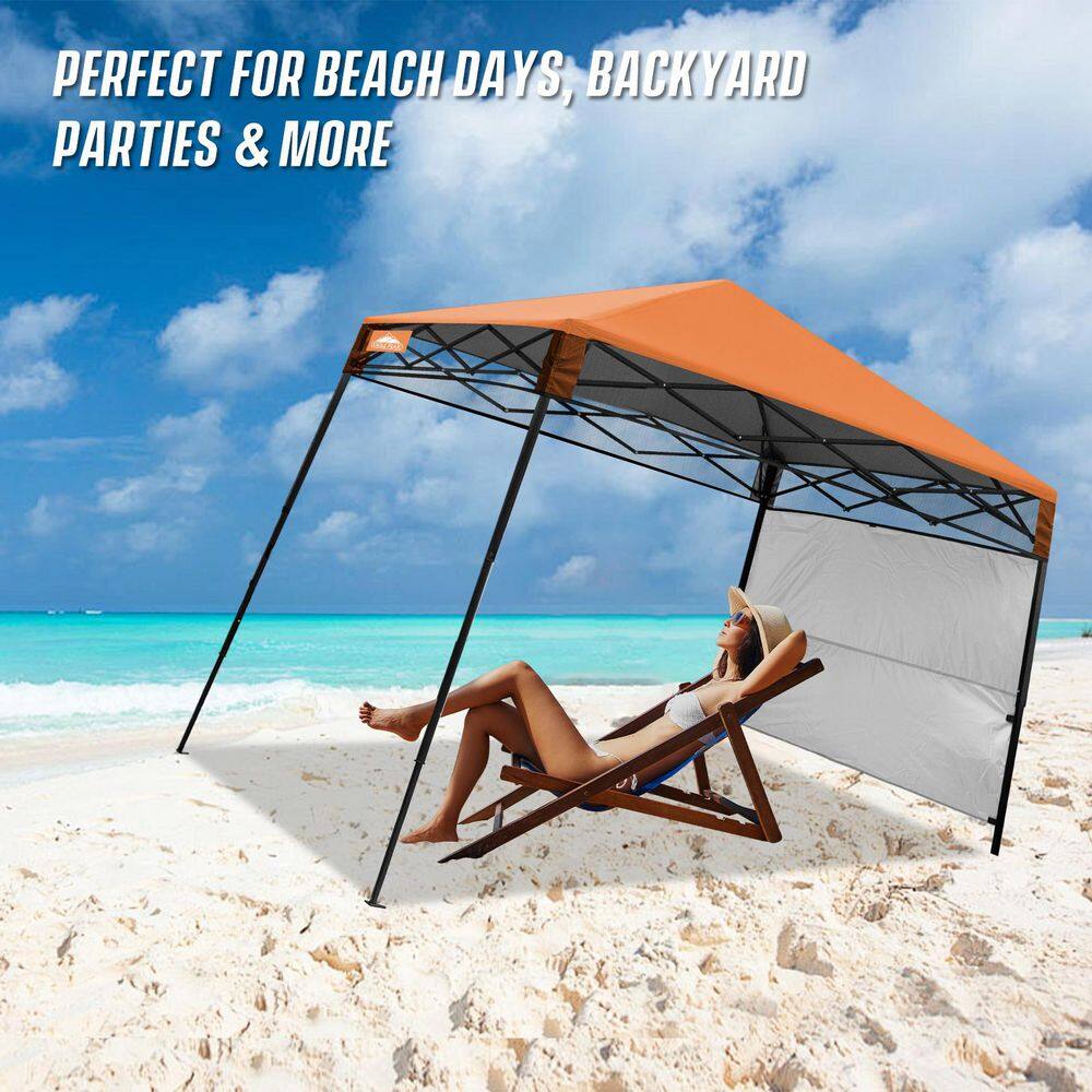 Day Tripper 8 ft. x 8 ft. Slant Leg Light-Weight Compact Portable Canopy price history on PriceWatchPro