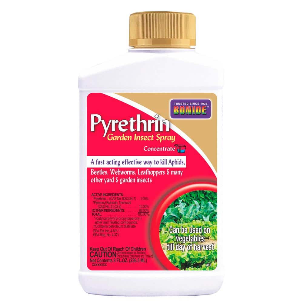 UPC 037321008576 product image for Pyrethrin Garden Insect Spray Concentrate, 8 oz. Ready-to-Mix Fast Acting Insect | upcitemdb.com