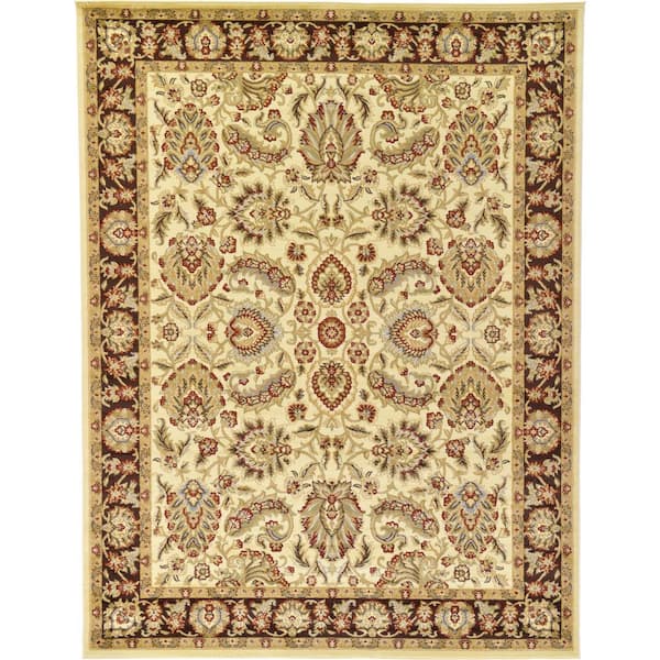 Unique Loom Voyage Asheville Ivory 9' 0 x 11' 9 Area Rug