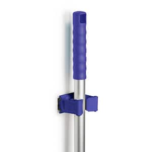 Universal Garage Wall Mount Tool Holder 3 in. Durable Plastic Mounts to Wall or Rail (Sold Separate) Purple (2-Pack)