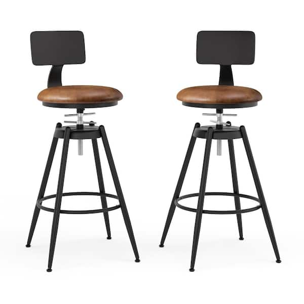 Delacruz adjustable height online bar stool