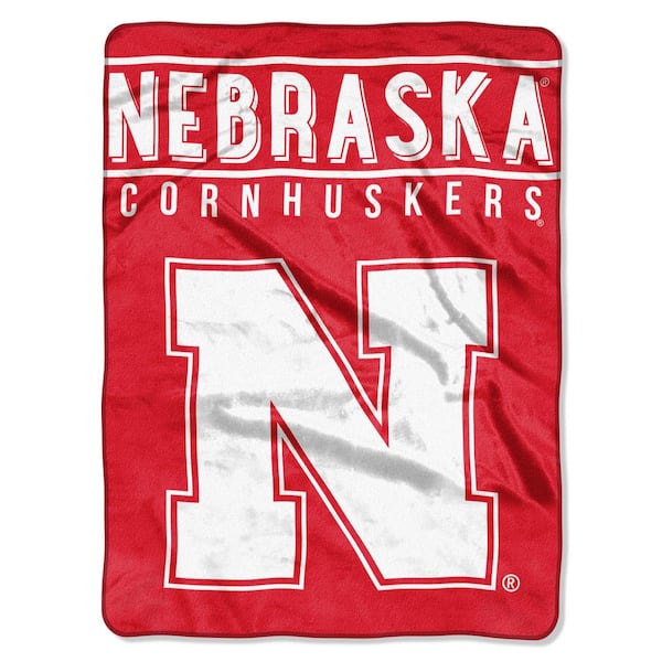 THE NORTHWEST GROUP Basic University of Nebraska - Lincoln Polyester Twin Knitted Blanket