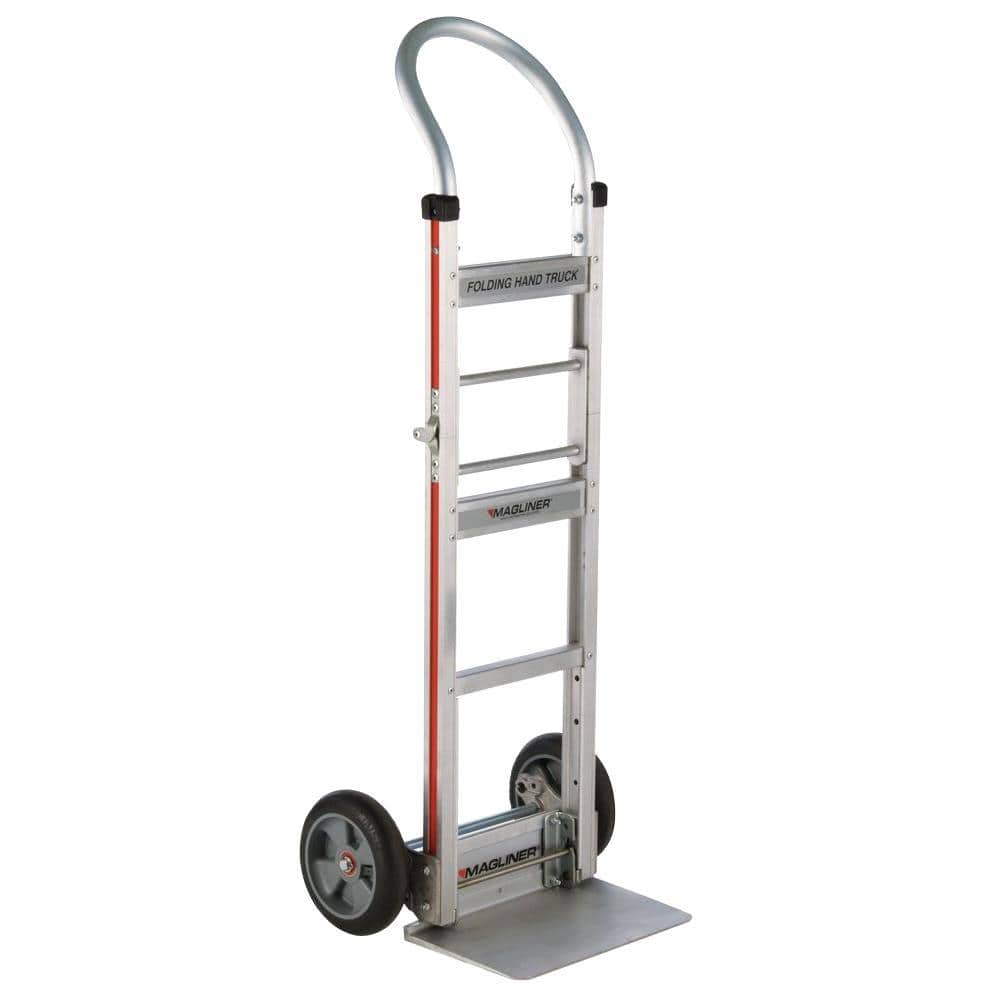 Magliner 500 lb. Capacity Aluminum Folding Hand Truck with Horizontal