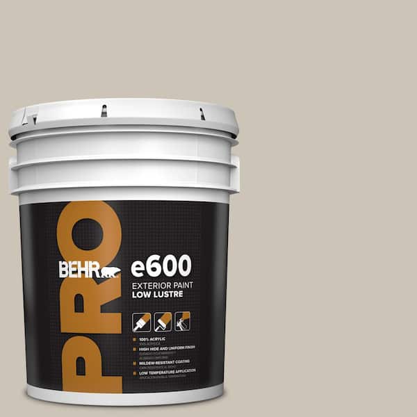 BEHR PRO 5 gal. Designer Collection #DC-009 Vintage Pewter Low Luster Exterior Paint