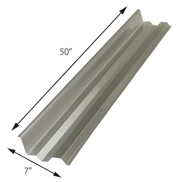 4 ft. Solar Grey Side Polycarbonate Roof Panel Ridge 4 ft. Solar Grey Side Polycarbonate Roof Panel Ridge