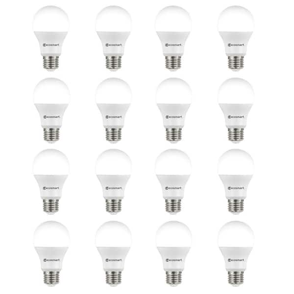 Unbranded 60-Watt Equivalent A19 Non-Dimmable LED Light Bulb Daylight (16-Pack)