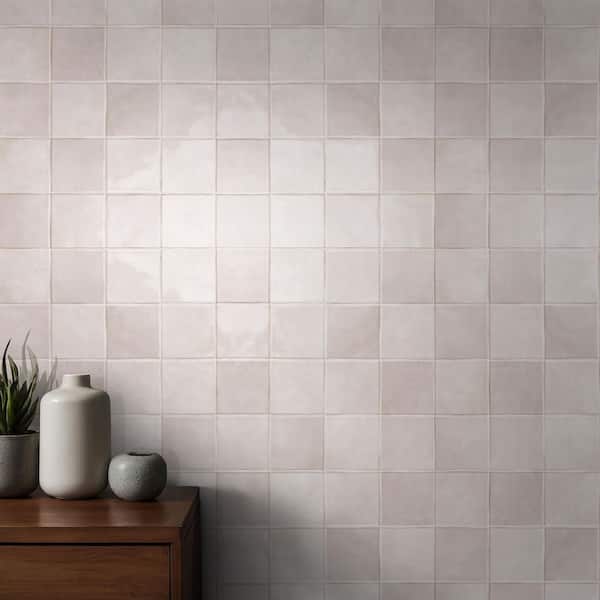 Lakeview Sterling 5 in. x 5 in. Glossy Ceramic Wall Tile (734.4 sq. ft./Pallet)