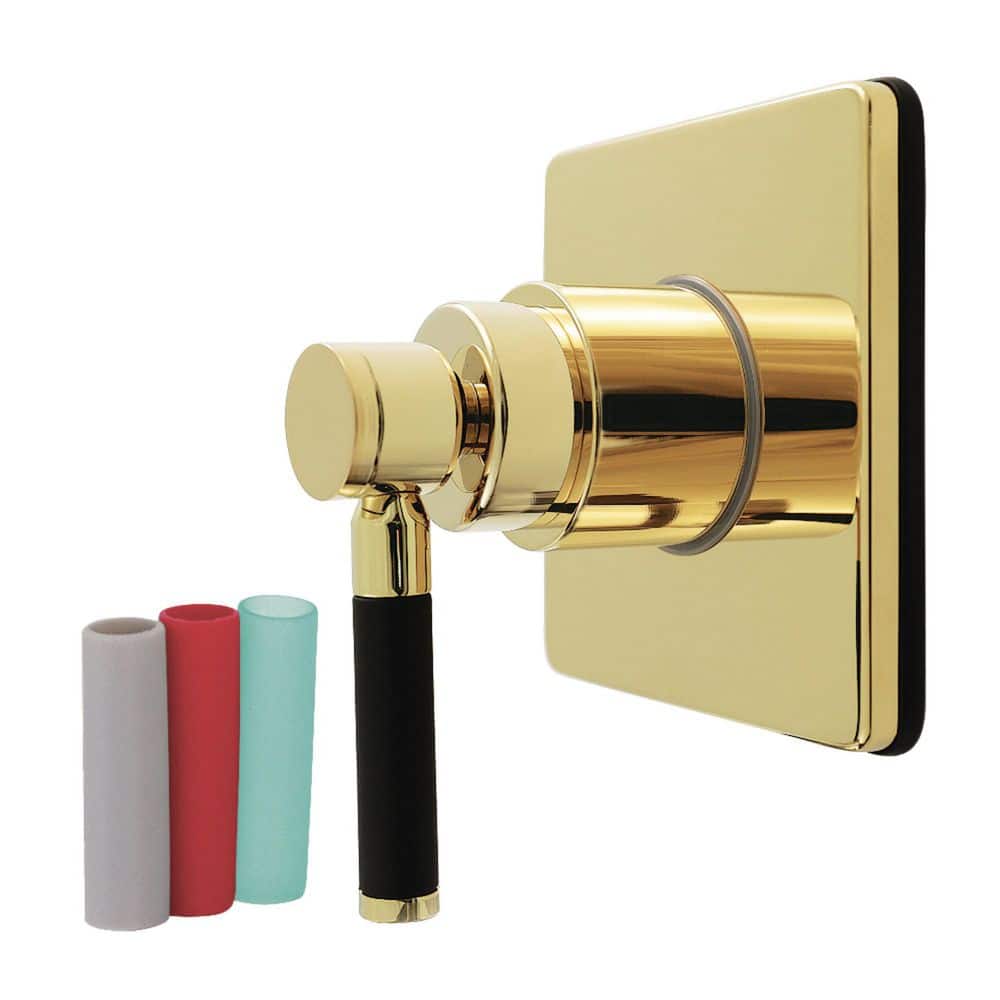 Kaiser 3/4 in. Single-Handle 1-Hole Wall Mount 6-Way Diverter Valve with Trim Kit in Polished Brass price history on PriceWatchPro