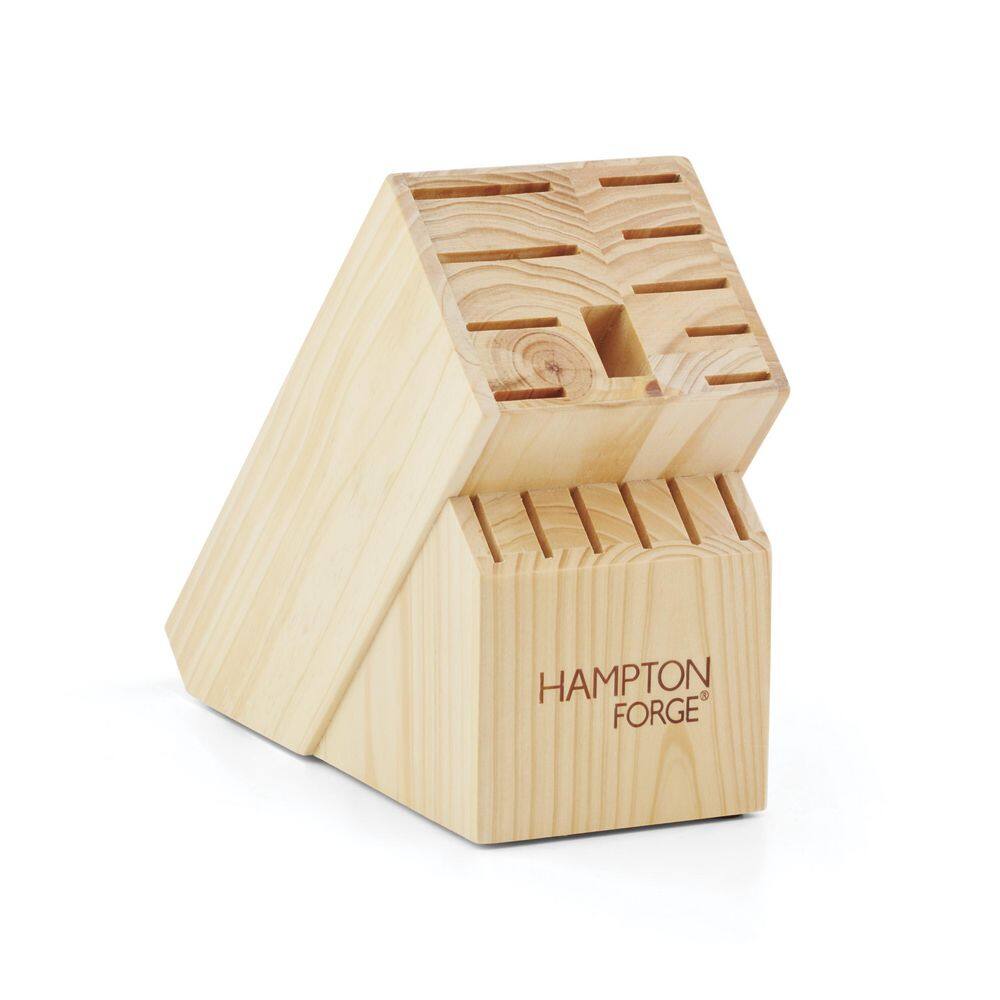 Hampton Forge Hampton Forge Epicure Pistachio - 17 Piece Knife Block Set