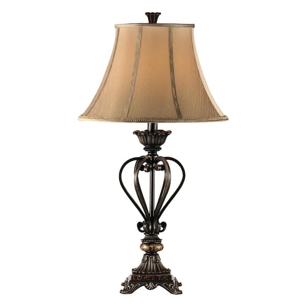 Titan Lighting Salemburg 34 in. Bronze Table Lamp