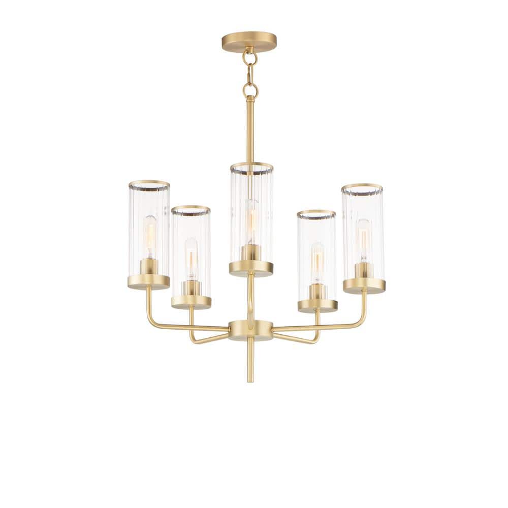 Crosby 5-Light Gray Chandelier price history on PriceWatchPro