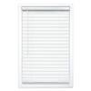 StyleWell White Cordless Room Darkening Vinyl Blinds with 2 in. Slats - 50 in. W x 48 in. L QKWT500480