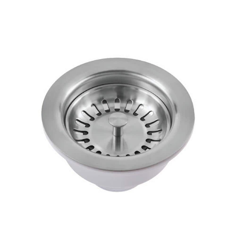 Glacier Bay Glacier Bay Spring Clip Kitchen Sink Strainer Replacement  Basket - Stainless Steel with Brushed Finish 7047-103BS - The Home Depot