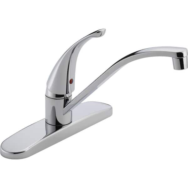 Peerless Core Single Handle Standard Kitchen Faucet in Chrome