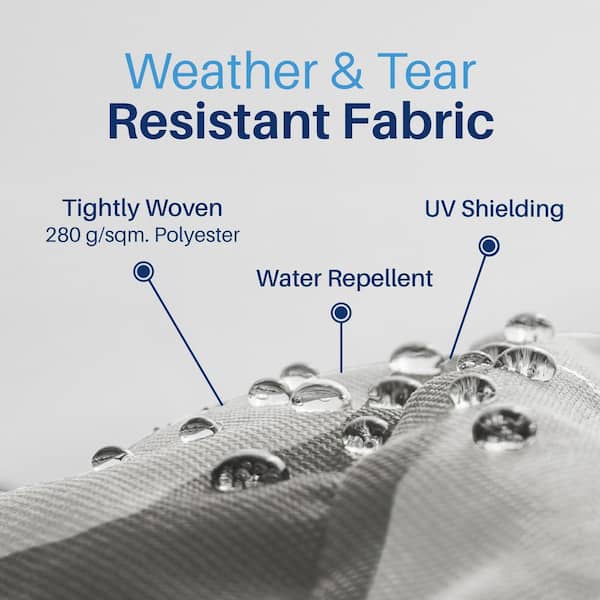 ALEKO Retractable Awning Fabric Replacement 20 ft. x 10 ft. Grey