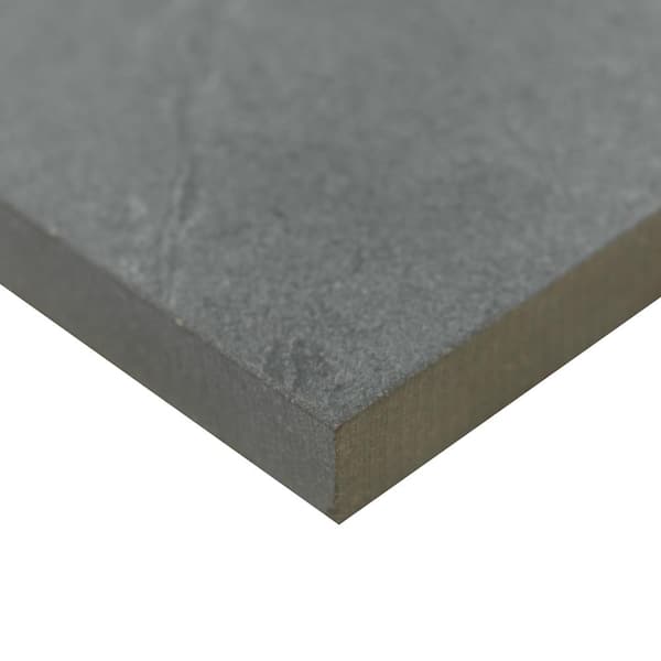 MSI Midnight Montage 2 cm. x 24 in. x 48 in. Matte Porcelain Stone Look Paver Tile 56 sq. ft. / pallet)