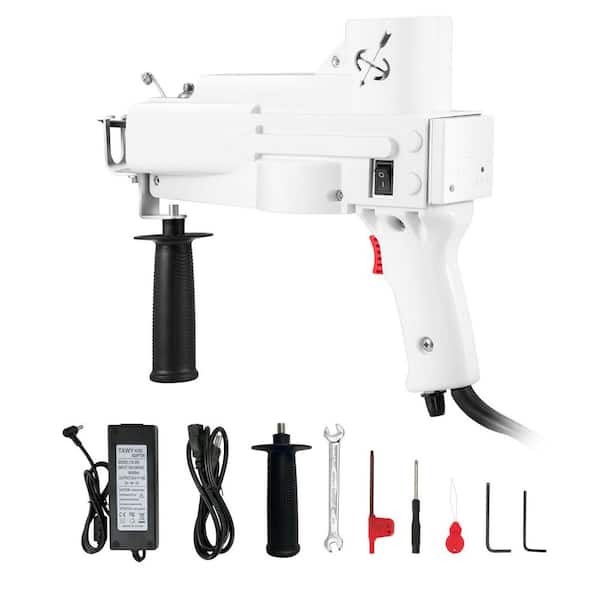 Electric Carpet Weaving Tufting Gun, High-Speed Rug Maker, 7-27 Stitches/sec, Adjustable Height, 110V