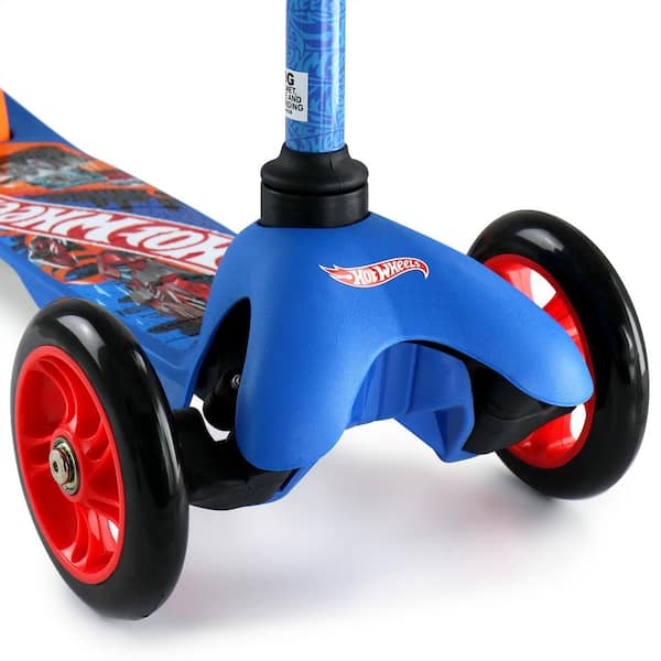 Hot Wheels Tilt and Turn 3 Wheel Scooter 985119029M - The Home Depot