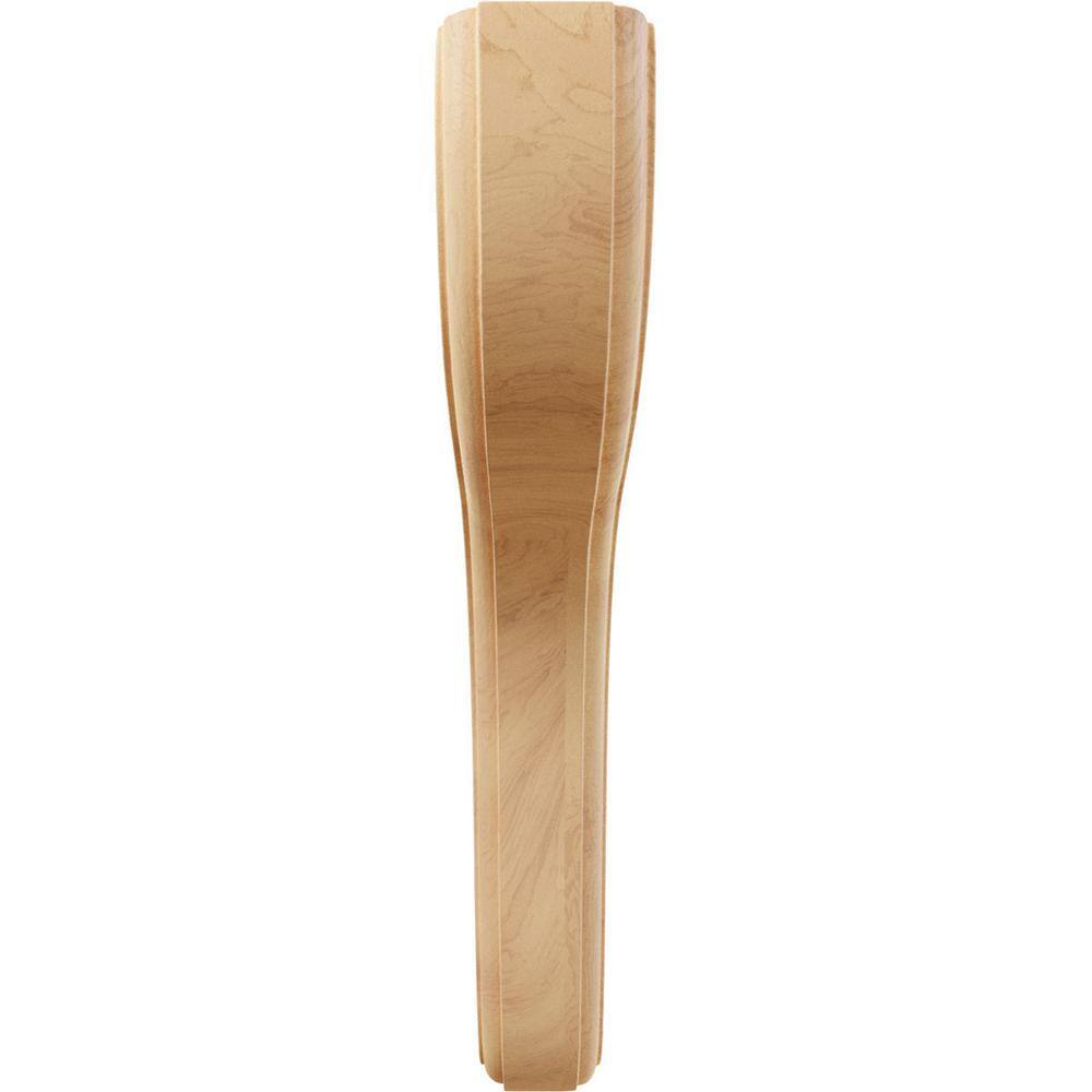 Red Oak 10.5" Hand-Carved Wood Corbel Bracket