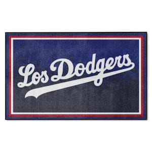 Los Angeles Dodgers 4ft. x 6ft. Plush Area Rug