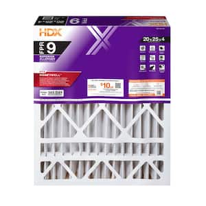 20 in. x 25 in. x 4 in. Honeywell Replacement Pleated Air Filter FPR 9, MERV 13