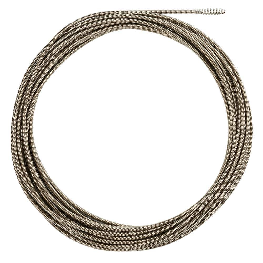 Milwaukee 5/16 x 25' Inner Core Drop Head Drain Cleaning Cable RUSTGUARD  48-53-2562