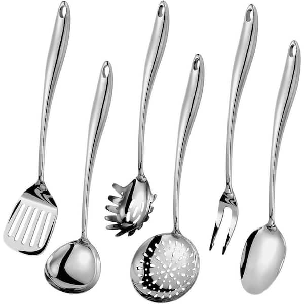 6-Piece Stainless Steel Kitchen Cooking Utensil Gadgets Tools Set(Service for Kitchen)