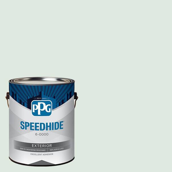 SPEEDHIDE 1 gal. PPG1134-3 Pine Frost Satin Exterior Paint