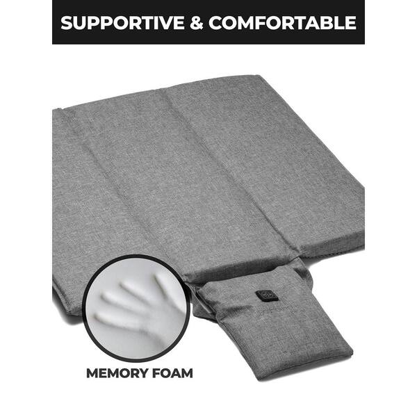 USB Car Heated Seat Cushion Comfort Memory Foam Seat Cushion For