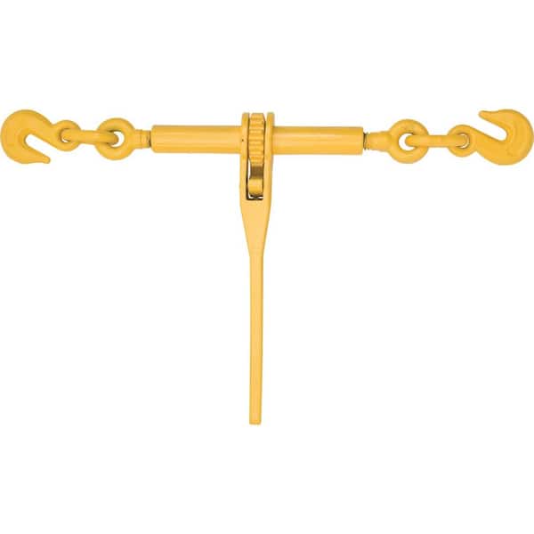 4 PCS Ratchet Chain Load Binder 1/4"-5/16" Chain Hook Tie Down Rigging Equipment