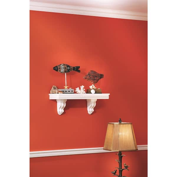 HOUSE OF FARA 29/64 in. x 2-1/4 in. x 96 in. Hardwood Colonial Crown Moulding