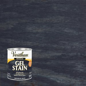 Varathane 1 qt. Midnight Blue Semi-Transparent Gel Interior Wood