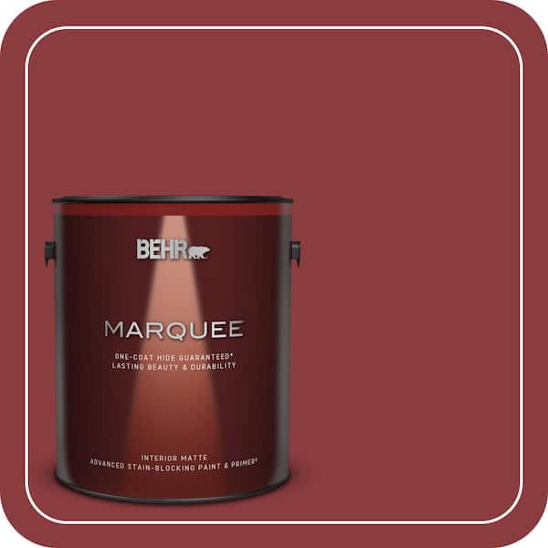 BEHR MARQUEE 1 gal. #PMD-22 Ripe Currant Matte Interior Paint & Primer