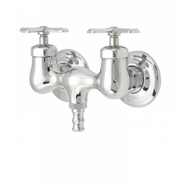 Unbranded Commercial Metering Single Handle Bathroom Sink Faucet in Stainless Steel