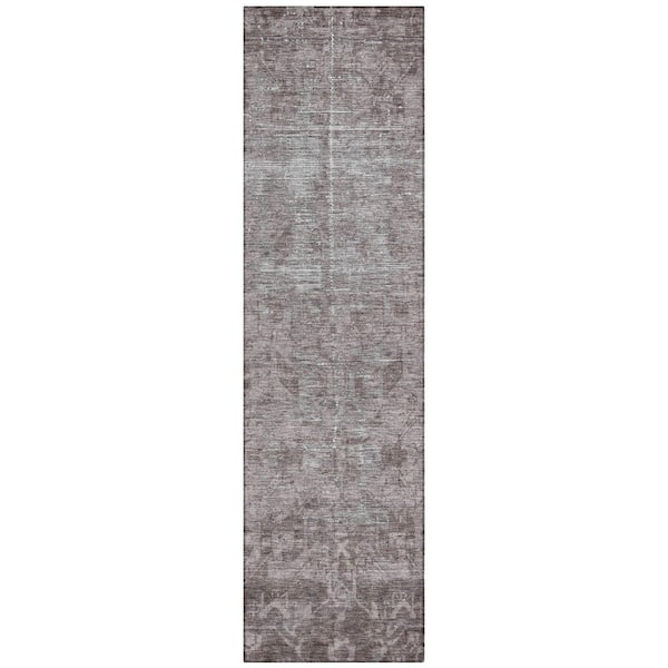 Addison Rugs Chantille Machine Washable Indoor/Outdoor Abstract ACN1228 Mocha 2 ft. 3 in. x 7 ft. 6 in. Area Rug