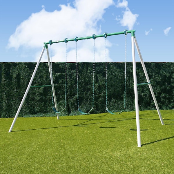 Galvanized steel swing store sets