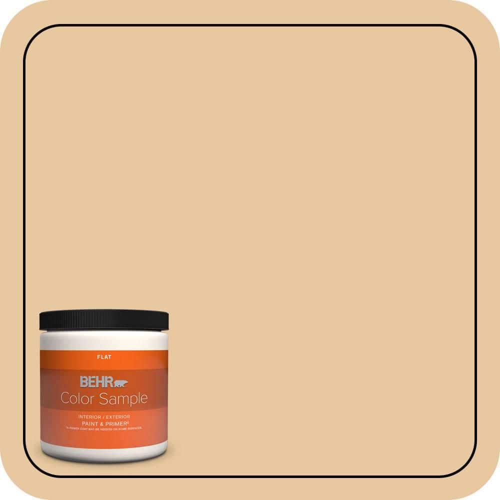 8 oz. #PPU4-15 Jasper Cane Flat Interior/Exterior Paint & Primer Color Sample price history on PriceWatchPro