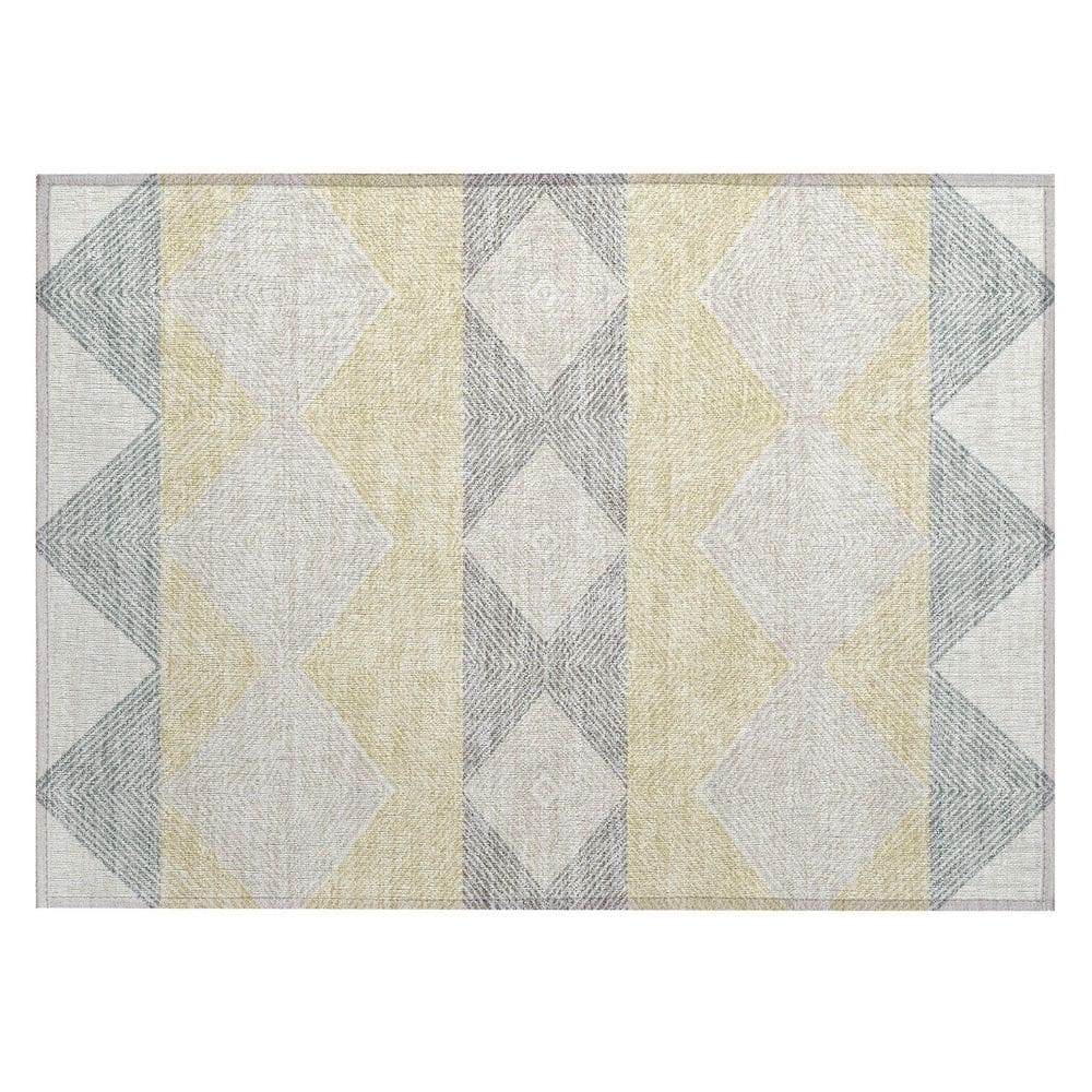 Chantille Machine Washable Indoor/Outdoor Abstract ACN2545 Ivory 2 ft. x 3 ft. Accent Rug price history on PriceWatchPro